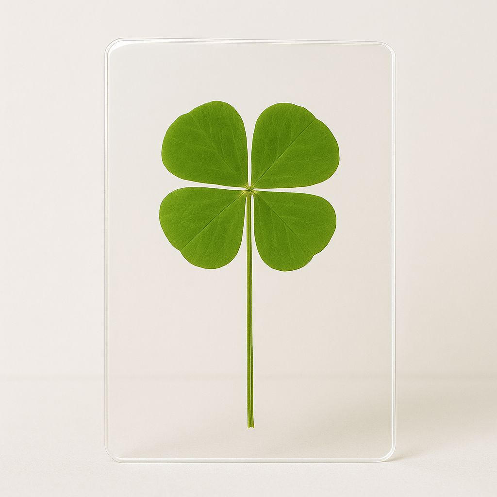 Trébol de cuatro hojas AURYA LUCK